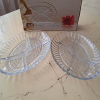 Стъклени чинии, снимка 2 - Чинии - 39527584