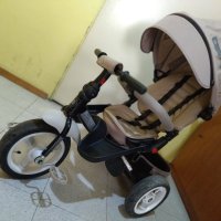 LORELLI EMOTION Триколка със сенник и въртяща се седалка JAGUAR AIR IVORY

, снимка 9 - Детски велосипеди, триколки и коли - 43988512