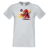 Мъжка тениска Marvel Deadpool 2  Игра,Изненада,Подарък,Геймър, , снимка 11 - Тениски - 36790532
