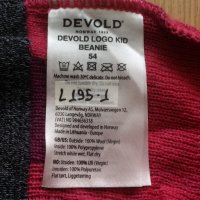 DEVOLD Logo Kid Beanie 100% Merino Wool детска шапка 100% Мерино вълна - 640, снимка 6 - Шапки - 43284059