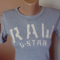 G-Star, Оригинална тениска, Размер XS/S. Код 678, снимка 3 - Тениски - 26497135