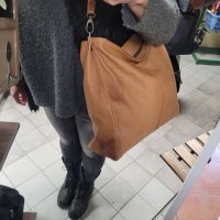 ROSSI made in ITALY,  Firenze голяма чанта ЕСТЕСТВЕНА КОЖА,  цвят CAMEL, снимка 5 - Чанти - 39454852