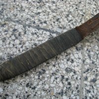 Стар овчарски нож с кания, снимка 6 - Антикварни и старинни предмети - 28460968