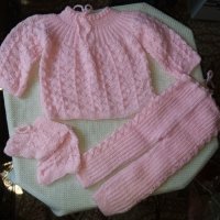 Промо Ръчно плетени дрешки, снимка 6 - Комплекти за бебе - 27147948