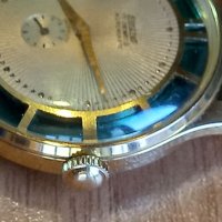Позлатен швейцарски часовник Exactus automatic , снимка 6 - Мъжки - 39181509