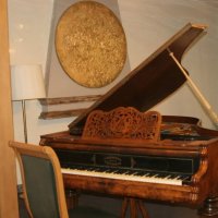 пиано  старинен роял Bösendorfer, снимка 2 - Пиана - 38393690