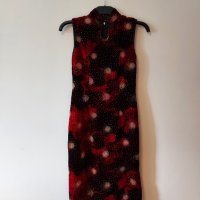 Червена рокля по тялото, снимка 5 - Рокли - 33368805
