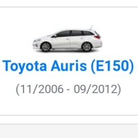 Ляв Халоген За Toyota Auris E150  2006-2012 Година  Тойота Аурис , снимка 2 - Части - 40387183