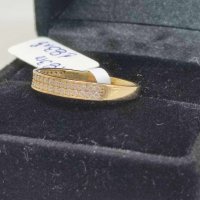 Нов Златен пръстен-1,83гр/14кр, снимка 6 - Пръстени - 43447090