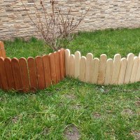 Дървена ограда(декоративна оградка) Ролка, снимка 8 - Огради и мрежи - 32949225