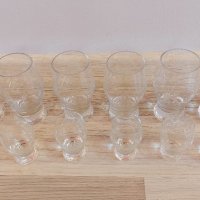 Чаши за ракия 12 бр., 6 малки и 6 големи , снимка 7 - Сервизи - 39234411