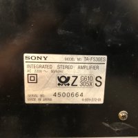 Sony TA-F530es, снимка 13 - Ресийвъри, усилватели, смесителни пултове - 39521137