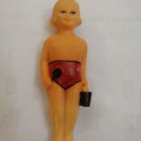 Стара vintage гумена играчка, кукла. , снимка 3 - Колекции - 26454356