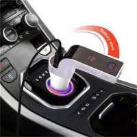 Bluetooth FM transmiter трансмитър Handsfree, снимка 2 - Аксесоари и консумативи - 26668774