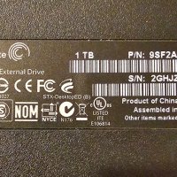 Външен хард диск Seagate 1TB 3,5 инча, снимка 4 - Външни хард дискове - 39813078