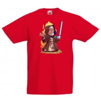 Детска тениска Star Wars Obi Wan Star Wars,Игра,Изненада,Подарък,, снимка 8 - Детски Блузи и туники - 36667358
