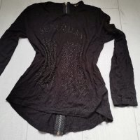 дамска блузка фина плетка , снимка 1 - Блузи с дълъг ръкав и пуловери - 43525127