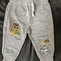 Бебешко долнище fox&bunny с анимационни герои LOONEY TUNES, снимка 1 - Панталони и долнища за бебе - 42982975