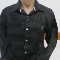 Мъжка риза с дълъг ръкав от лен The Mehanovic Brothers , снимка 2 - Ризи - 38869565