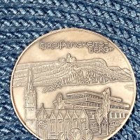 Немски юбилеен медал/плакет, снимка 2 - Антикварни и старинни предмети - 38077954