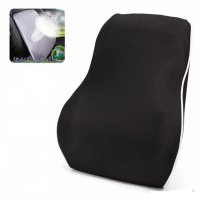 Възглавница за гръб, за автомибил или стол, черна, снимка 1 - Аксесоари и консумативи - 40651862
