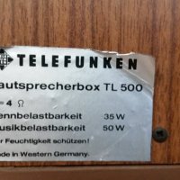 Тонколони Telefunken TL 500, снимка 5 - Тонколони - 28940594