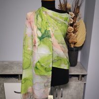 Дамски шалове от памук , снимка 1 - Шалове - 42963456