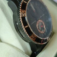 Мъжки луксозен часовник Ulysse Nardin Automatic 200 M Monaco  Marine Chronometer , снимка 3 - Мъжки - 36902870