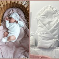  Swaddle Wrap - Разкошно одеялце тип „прегърни ме“ Ruffles, снимка 1 - Други - 38544720