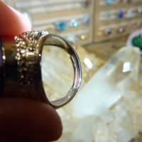 Масивен пръстен с руски чароит №936 подходящ за подарък, снимка 5 - Подаръци за жени - 43342693