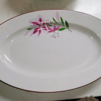 продълговата порцеланова чиния, снимка 1 - Чинии - 35001168