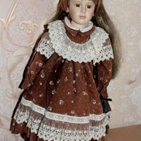 Порцеланова кукла на фирма Аlberon, снимка 3 - Антикварни и старинни предмети - 27108433