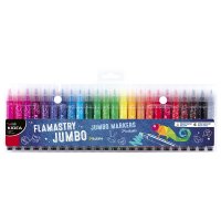 Флумастери JUMBO 24 цвята Kidea Код: 090150, снимка 1 - Ученически пособия, канцеларски материали - 37330463