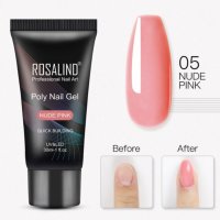 Ново! POLY GEL/Поли гел за изграждане Rosalind 30гр.Гел за изграждане., снимка 7 - Продукти за маникюр - 34704813