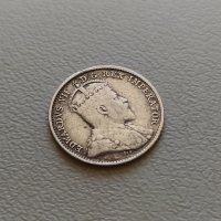 5 цента 1909 Канада - Сребро, снимка 2 - Нумизматика и бонистика - 44068835