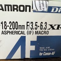 Tamron AF 18-200mm f/3.5-6.3 Di II XR LD Asp. (IF) Macro за Canon, снимка 13 - Обективи и филтри - 40768514