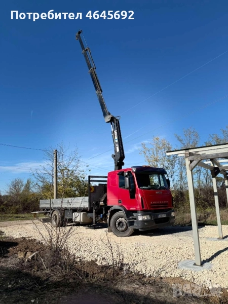 Транспортни услуги с камион с кран, самосвал и бордови бус, снимка 1