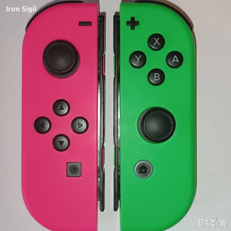 Nintendo Switch Joycon Pink Green / Розов и Зелен, снимка 1