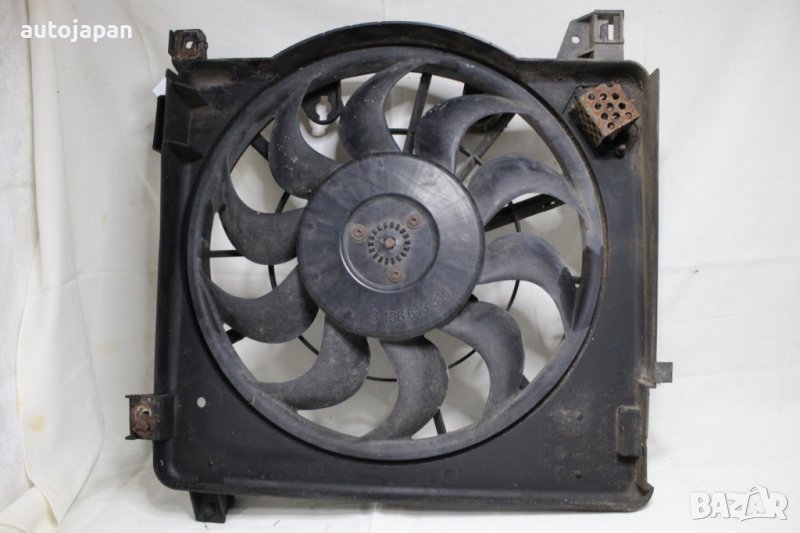 Перка охлаждане воден и климатичен радиатор Опел астра х 1.3цдти 90кс комби 07г Opel astra h 1.3cdti, снимка 1