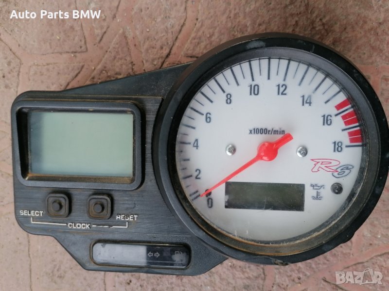Километраж Yamaha R6 Ямаха Р6 Табло, снимка 1
