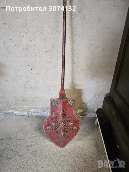 Ръчно рисувана лопатка, снимка 1