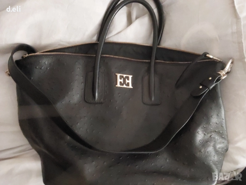 ESCADA Original 100% Кожа Голяма чанта, снимка 1