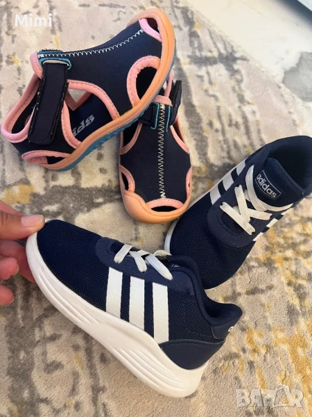 Лот Adidas детски Маратонки+сандали 23, снимка 1