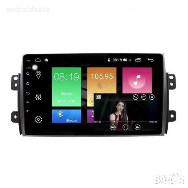 Fiat Sedici 2005-2014г Android Mултимедия/Навигация,1504, снимка 1