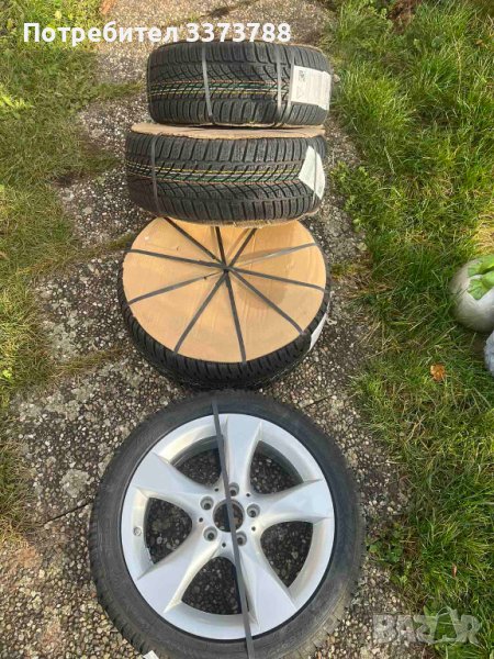 Продавам зимни гуми 225/45R17 с джанти  за Mercedes-Benz, снимка 1
