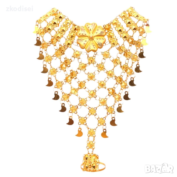 Златна дамска гривна 14,06гр. 14кр. проба:585 модел:34350-3, снимка 1