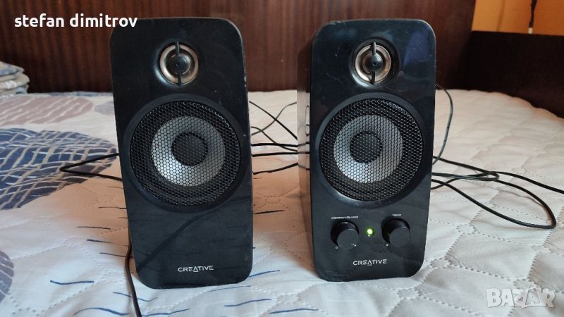 Creative Inspire T10 2.0 (51MF1600AA00) Активни колони, снимка 1