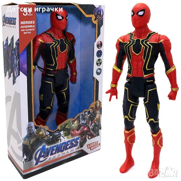 Фигура Спайдърмен супер герои 30см, снимка 1