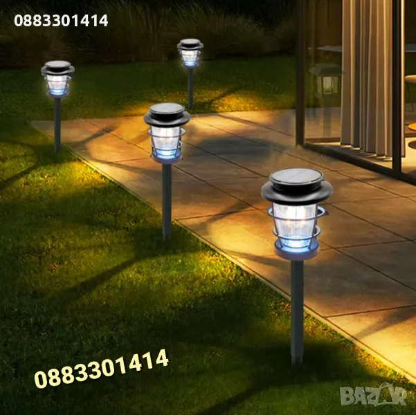 Соларна сензорна лампа 8818, снимка 1