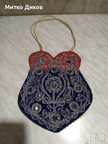 Бродирана нова ръчна изработка чанта Пакистан уникат 28х25см за през рамо, снимка 1